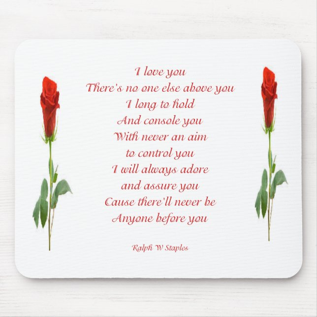 Ich Liebe dich Mousepad (Vorne)