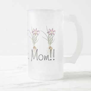 Ich liebe dich, MUTTER! Süße Blumen Kunst Tasse