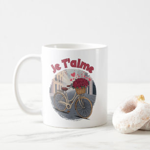 Ich liebe dich Paris Liebeszitat Valentinstag in F Kaffeetasse