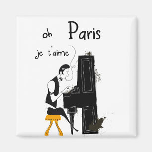 ich liebe dich Paris Magnet