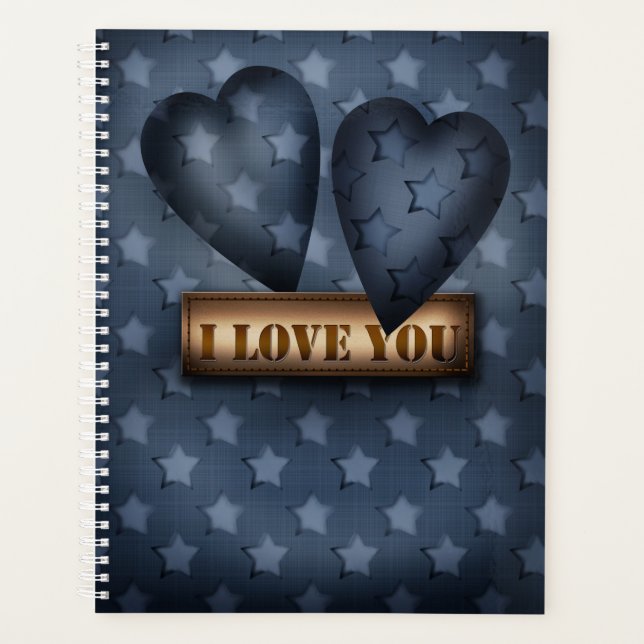 Ich Liebe dich Planer (Vorderseite)