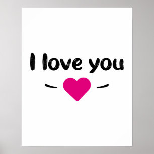 Ich Liebe dich Poster