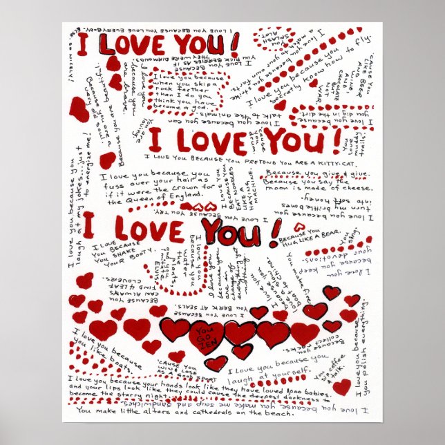 Ich Liebe dich! Poster (Vorne)