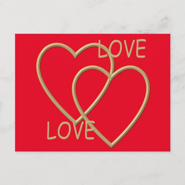 Ich Liebe dich Postkarte (Vorderseite)