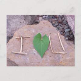 Ich Liebe dich Postkarte