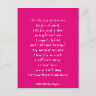 Ich Liebe dich Postkarte