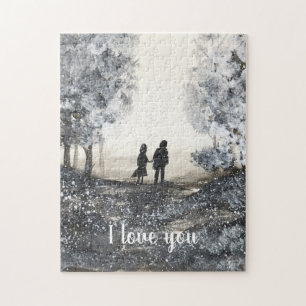 Ich liebe dich Puzzles