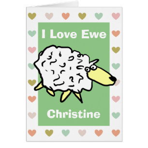 Ich liebe dich Schaf