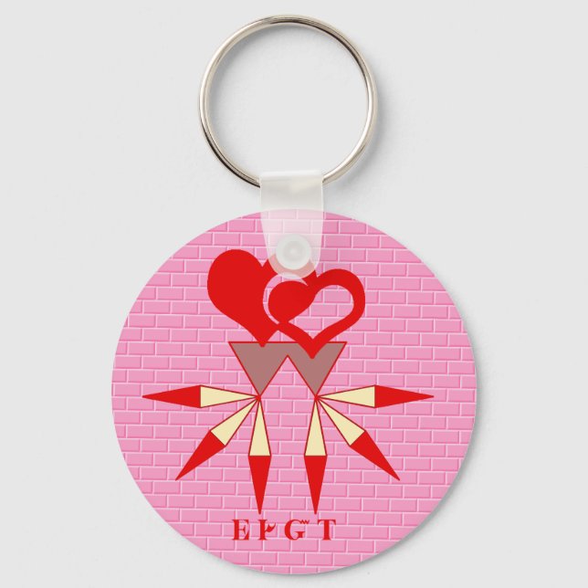 ICH LIEBE DICH SCHLÜSSELANHÄNGER (Vorderseite)