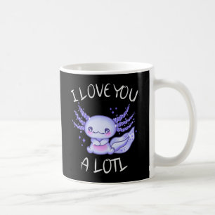 Ich liebe dich sehr Axolotl in Liebe Kaffeetasse