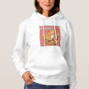 Ich liebe dich sehr lustiges Katzenliebhaber-Gesch Hoodie
