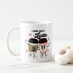 Ich liebe dich sehr - Lustiges romantisches Valent Kaffeetasse