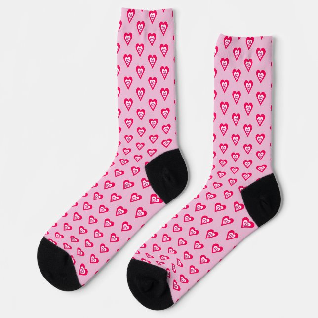Ich liebe dich socken (Linkes Detail)