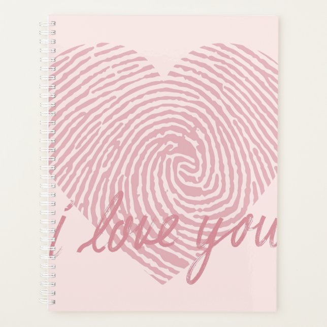 ICH LIEBE DICH | Soft  Planer (Vorderseite)