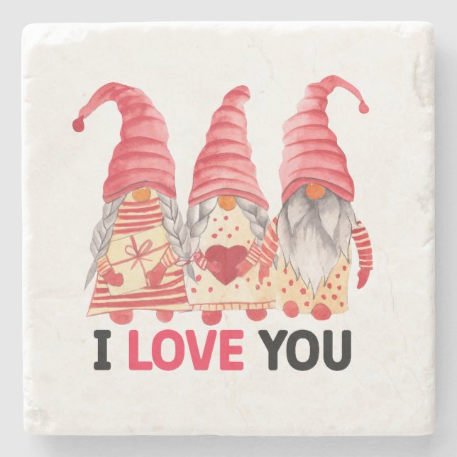 Ich Liebe dich Steinuntersetzer (Vorderseite)