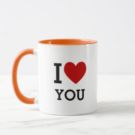 Ich liebe dich süße romantische Geschenktasse Tasse
