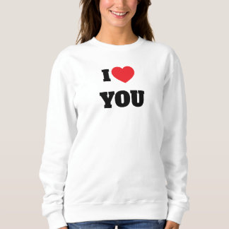 Ich liebe dich sweatshirt