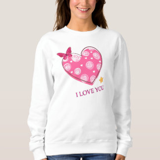 ich liebe dich sweatshirt