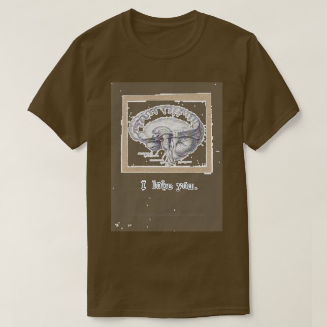 Ich liebe dich T-Shirt (Design vorne)