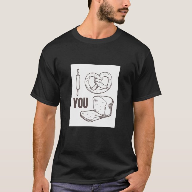 Ich liebe dich T-Shirt (Vorderseite)