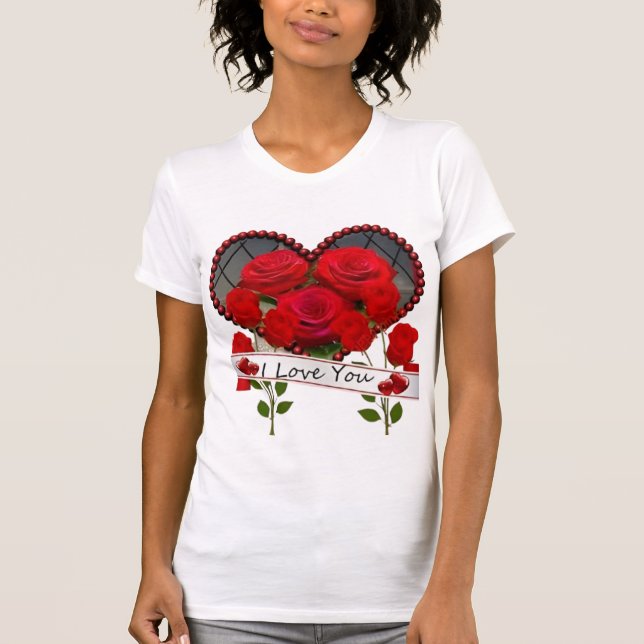 Ich Liebe dich T-Shirt (Vorderseite)