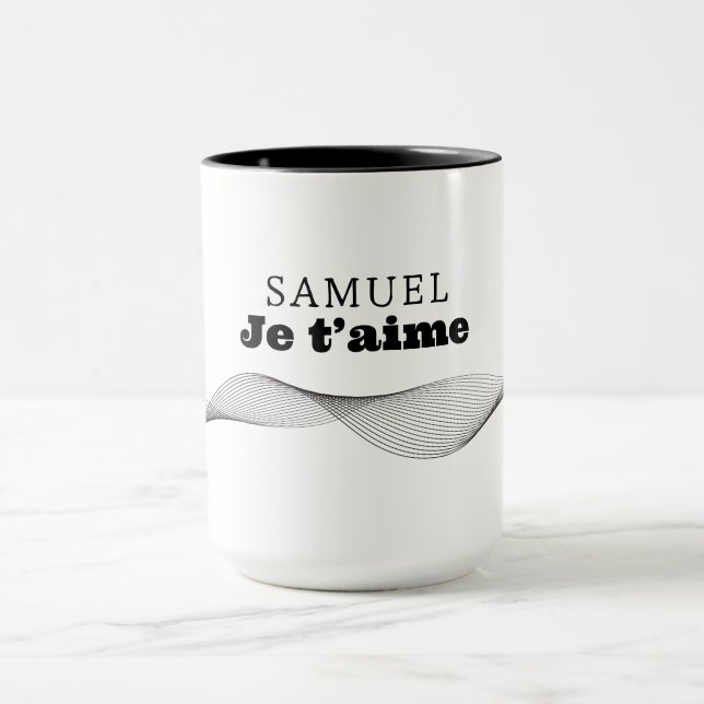 Ich liebe dich tasse (Zentrum)