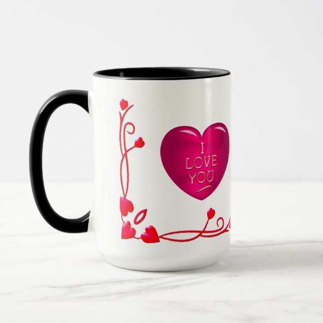 Ich Liebe dich Tasse (Links)