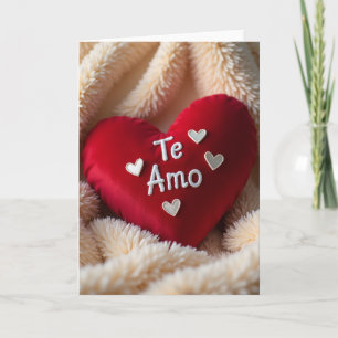 Ich liebe dich Te Amo Karte