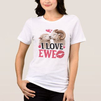 Ich liebe dich Tri-Blend shirt
