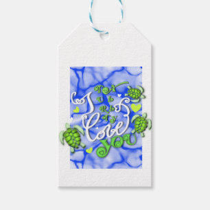 Ich Liebe dich - Valentinstag Geschenkanhänger