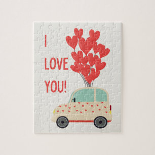 Ich liebe dich Valentinstag Puzzle