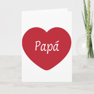 Ich Liebe dich, Vater Karte