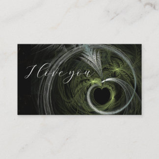 Ich Liebe dich Visitenkarte