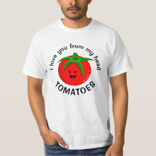 Ich liebe dich von meinen Tomaten an T-Shirt