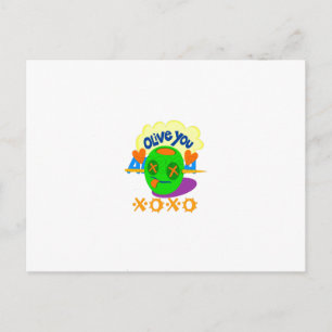 Ich liebe dich XOXO schöne atemberaubende Grafik-T Postkarte