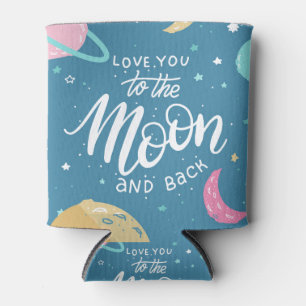 Ich Liebe dich zum Mond und zurück Dosenkühler