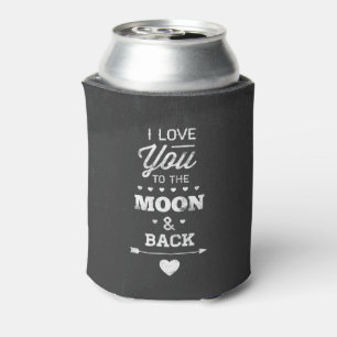 Ich Liebe dich zum Mond und zurück Dosenkühler