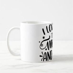 Ich Liebe dich zum Mond und zurück Kaffeetasse