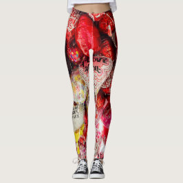 Ich Liebe dich zum Mond und zurück Leggings