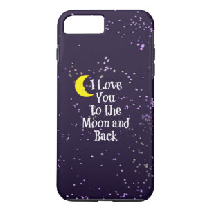 Ich Liebe dich zum Mond und zurück - Mann im Mond Case-Mate iPhone Hülle