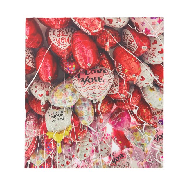 Ich Liebe dich zum Mond und zurück Notizblock (Vorderseite)