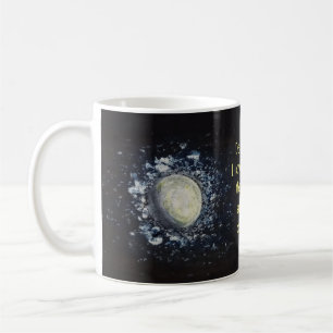 Ich Liebe dich zum Mond und zurück - Personalisier Kaffeetasse
