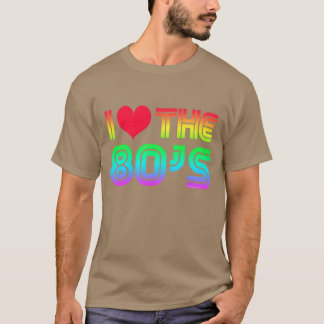 Ich liebe die 80er Gaming-Freunde T-Shirt