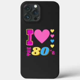 Ich Liebe die 80er Jahre Case-Mate iPhone Hülle