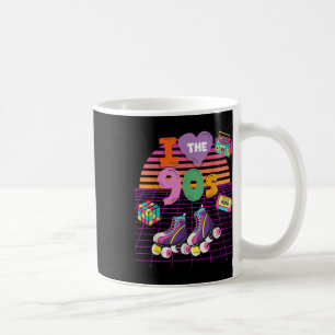 Ich liebe die 90er Neunziger Lehrer Zurück in die  Kaffeetasse