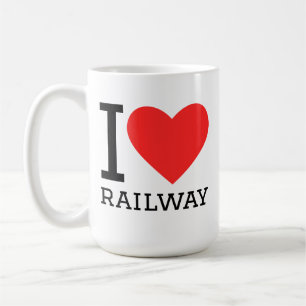 Ich liebe die Eisenbahn Kaffeetasse