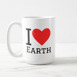 Ich liebe die Erde Kaffeetasse