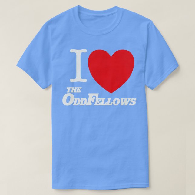 Ich Liebe die Geheimgesellschaft Oddfellows T-Shirt (Design vorne)