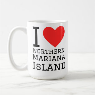 Ich liebe die nördlichen Marianen Kaffeetasse