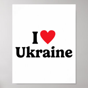 Ich liebe die Ukraine 1 Poster